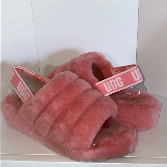 ugg fluff yeah slide lantana